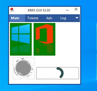 Haga clic en ese botón y espere un momento, escuchará una notificación que dice "Programa completo" y verá el fondo verde detrás del logotipo de Windows 10.